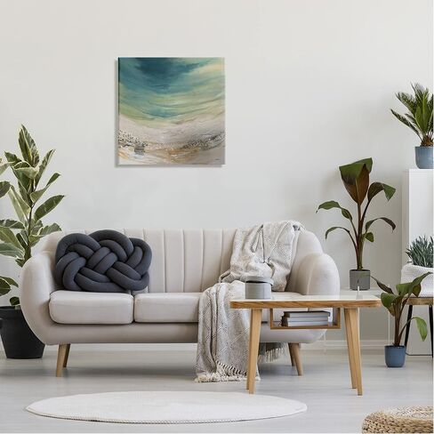 Stupell Industries Enigmatic Landscape Scene Curved Abstract Beach Depiction Canvas Wall Art, Design By Stacy Gresell in Saudi Arabia