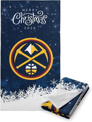 Northwest NBA Denver Nuggets Beach Towel, 30" x 60", Christmas 2023 in Saudi Arabia