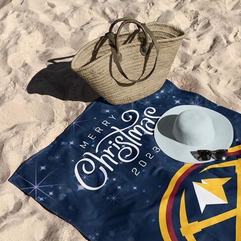 Northwest NBA Denver Nuggets Beach Towel, 30" x 60", Christmas 2023 in Saudi Arabia