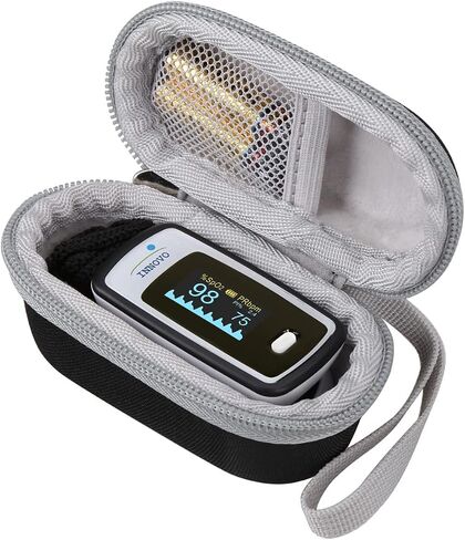 Aproca Hard Travel Storage Case, for Innovo Deluxe iP900AP / Zacurate Pro Series Deluxe Fingertip Pulse Oximeter (only case) in Saudi Arabia