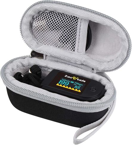 Aproca Hard Travel Storage Case, for Innovo Deluxe iP900AP / Zacurate Pro Series Deluxe Fingertip Pulse Oximeter (only case) in Saudi Arabia