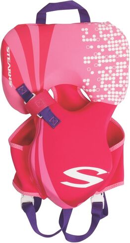 Stearns Infant Puddle Jumper Hydroprene Life Jacket, USCG Approved Type III Life Jacket for Infants Under 30lbs, Face-Up Flotation for Pool, Beach, Boat, & More in Saudi Arabia