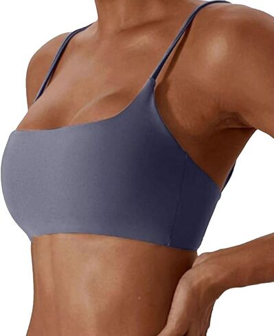 حمالات صدر رياضية للنساء من Comper حمالات صدر رياضية بدون سلك Racerback حمالات صدر مثيرة رفيعة وحمالات صدر رياضية لليوجا مع وسادات قابلة للإزالة in Saudi Arabia