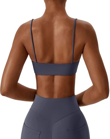 حمالات صدر رياضية للنساء من Comper حمالات صدر رياضية بدون سلك Racerback حمالات صدر مثيرة رفيعة وحمالات صدر رياضية لليوجا مع وسادات قابلة للإزالة in Saudi Arabia