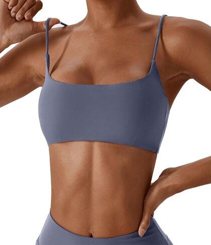 حمالات صدر رياضية للنساء من Comper حمالات صدر رياضية بدون سلك Racerback حمالات صدر مثيرة رفيعة وحمالات صدر رياضية لليوجا مع وسادات قابلة للإزالة in Saudi Arabia