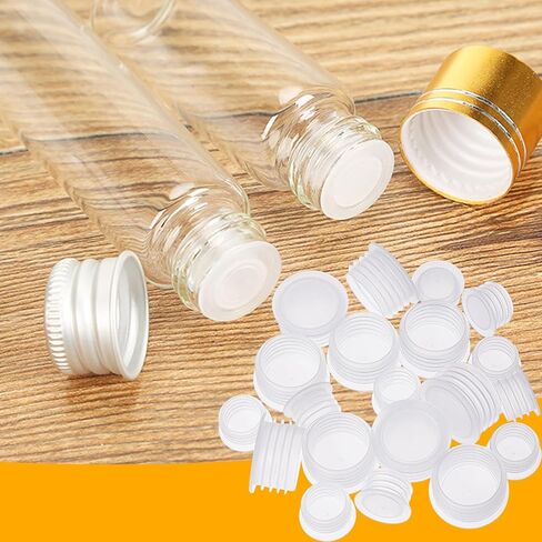 20 Pcs 2 Size Salt Shaker Plug Plastic Stoppers For Salt And Pepper Shakers Replacement Plug Bottle Caps Reusable Clear Round End Cap For Salt And Pepper Shakers, Flower Pots, Bottles, Pipes Etc in Saudi Arabia