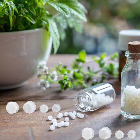20 Pcs 2 Size Salt Shaker Plug Plastic Stoppers For Salt And Pepper Shakers Replacement Plug Bottle Caps Reusable Clear Round End Cap For Salt And Pepper Shakers, Flower Pots, Bottles, Pipes Etc in Saudi Arabia