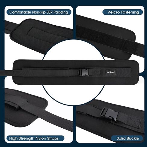 Hip Thrust Belt - With Slip Padding, Upgraded Wider Dumbbell Hip Trainer, More Comfortable - Home Gym Exercise Workout Hip Thrust Belt in Saudi Arabia