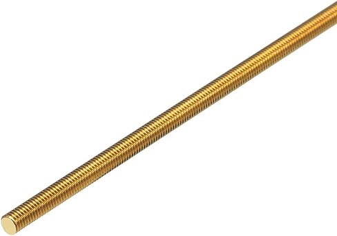 MECCANIXITY قضيب ملولب بالكامل M3 x 250mm خيوط نحاسية لليد اليمنى مع نهاية قضيب M3 أسود 5 قطع in Saudi Arabia