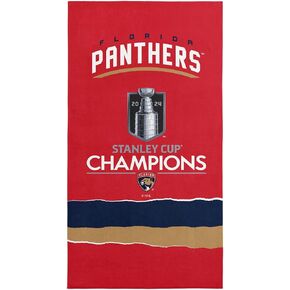 Northwest NHL Florida Panthers Stanley Cup Champions 2024 Beach Towel, 30" x 60"