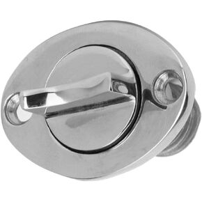 316 Stainless Steel Oval Shaped Drain Plug Boat Fits 1'' Hole, Thread for 3/4''