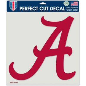 Alabama Crimson Tide 8x8 Die Cut Full Color Decal Made in the USA 8x8