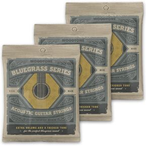 Bluegrass Series Acoustic Guitar Strings 3-Pack, Mid Tension, Phosphor Bronze in Saudi Arabia