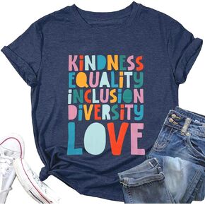 Teacher Shirt Women Inspirational Letter Print T-Shirt Special Education Teacher Gifts Tee Tops in Kuwait
