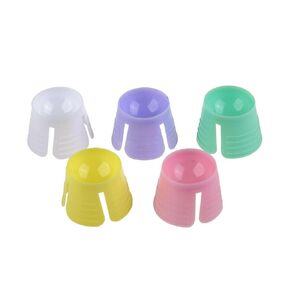 طبق دابن بلاستيكي للاستعمال مرة واحدة، 100 قطعة من أطباق دابن البلاستيكية للأسنان، أكواب خلط بلاستيكية للوشم على أظافر الأسنان in Kuwait