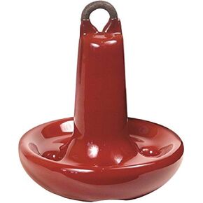 GREENFIELD 515-RD Vinyl Coated Mushroom Anchor - Red, 15 lb.