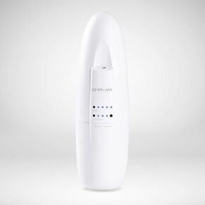 Di'Aroma Plug in Waterless Diffuser White - Fragrance Diffuser, Waterless Diffuser for Essential Oil, Wall Diffuser Plug in- Up to 500 Sq.Ft | Essential Oil Aromatherapy Diffuser (White)