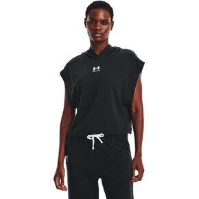 Under Armour Women's Rival Terry Short Sleeve Hoodie