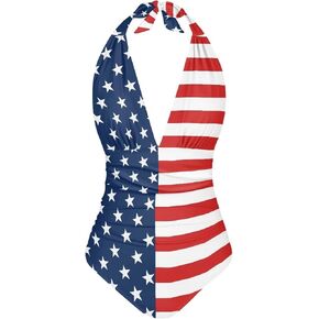Women One Piece Swimsuit Backless Push Up Tummy Control Bathing Suits Athletic Slimming Swimwear in Kuwait