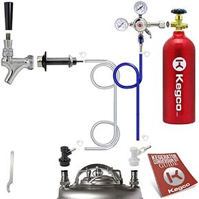Kegco Hombrew Kegerator Conversion Kit, Single Faucet, None