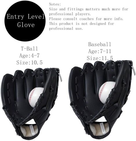 Left Handed Baseball Glove, Left Handed T Ball Glove for Lefty, Left Hand Throw Only. T-ball & Youth Baseball Gloves. in Saudi Arabia