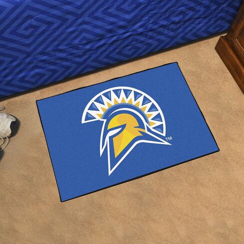 FANMATS 3211 Team Color 19"x30" San Jose State Starter Rug in Saudi Arabia