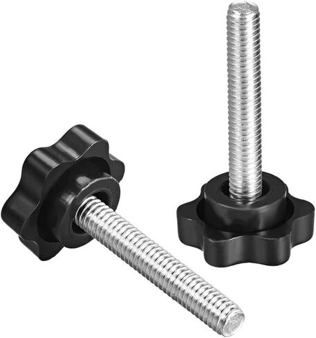 10 قطع من مقبض المسمار، مقابض على شكل سداسي البرقوق، مقبض على شكل نجمة M6 × 45 مم، خيط ذكر in Kuwait