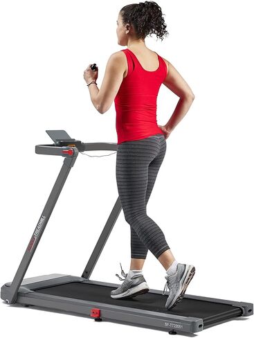 جهاز المشي المزدوج للمشي والجري من SUNNY HEALTH & FITNESS مع تقنية متقدمة بدون فرش وتطبيق SunnyFit الحصري واتصال بلوتوث معزز in Kuwait