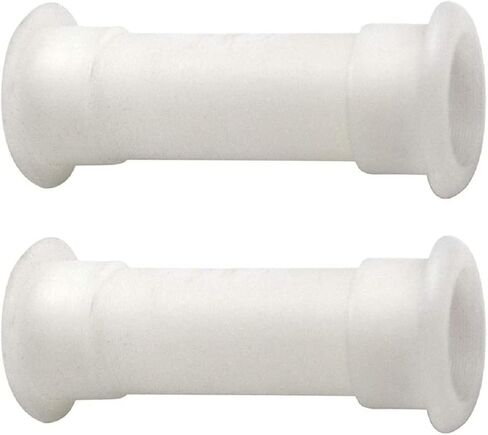 2 Pieces 0.75" Yacht Drain Pipe Tube Thru Hull Boat Plumbing Fittings Spare Parts for Baitwell Motorwell(Diameter 3/4 in.) in Saudi Arabia