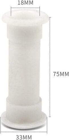 2 Pieces 0.75" Yacht Drain Pipe Tube Thru Hull Boat Plumbing Fittings Spare Parts for Baitwell Motorwell(Diameter 3/4 in.) in Saudi Arabia