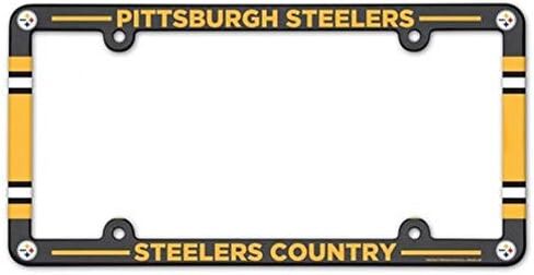 إطار لوحة WinCraft NFL Pittsburgh Steelers LIC بالألوان الكاملة in Saudi Arabia
