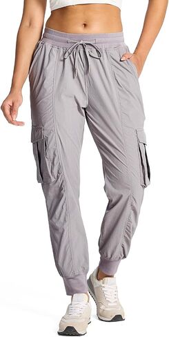 smawell Women Cargo Hiking Pants Lightweight Travel Joggers for Women Summer in Saudi Arabia