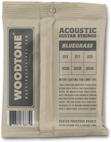 Bluegrass Series Acoustic Guitar Strings 3-Pack, Mid Tension, Phosphor Bronze in Saudi Arabia