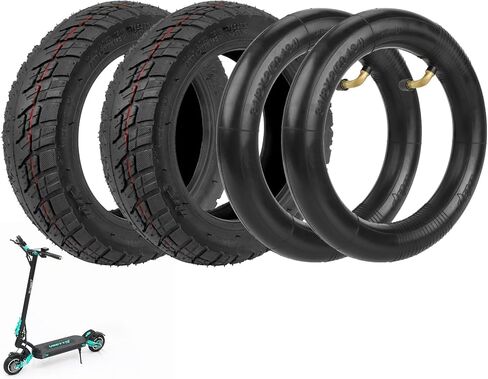ulip 8.5x3 Scooter Tire with 81/2*2(50-134mm) Inner Tube with 90 degree for VSETT 8 9 Macury Zero 8 9 Electric Scooter Accessories Off-road Rear Front Wheel Replacement Tire(2 Tires and 2 Inner Tubes) in Saudi Arabia