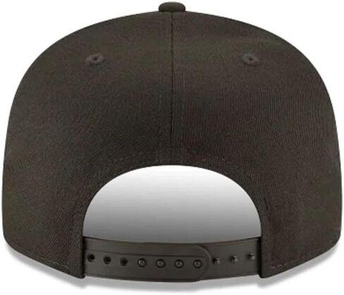New Era mens Philladelphia Phillies Black Out Basic 9Fifty Snapback Adjustable Cap in Saudi Arabia