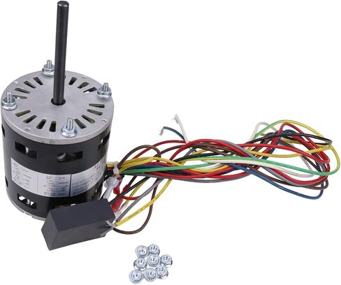 Refrigeration Fan Motor Compatible with Fasco D1127 9721 Compatible with Bohn 25309101 115/230V 1550 RPM 3.3 1/12 HP PD1127 EM1127 EM-1127 in Saudi Arabia