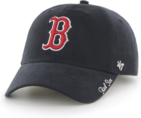 MLB Boston Red Sox Women's '47 Miata Clean Up Adjustable Hat, Navy in Saudi Arabia