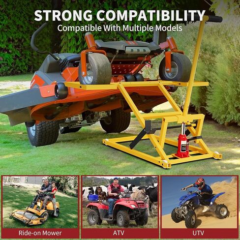 YITAMOTOR جزازة العشب رافعة رفع بسعة 550 رطلاً للجرارات وجزازات العشب بدون دوران in Kuwait