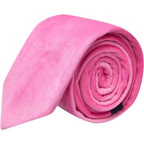 King & Priory Pink Velvet Necktie, Tie