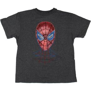 Marvel Comics Boys' Spider-Man Pencil Sketch Portrait Graphic T-Shirt for Boys' and Girls'