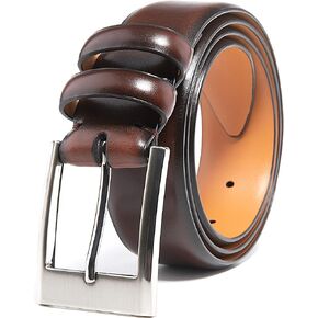 Mens Belt - Leather Dress Belt for Men - Handmade Leather Belts