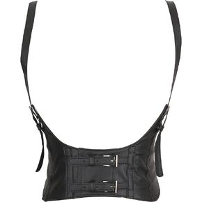 Women's Fashion Waist Belt Faux Leather Underbust Corset