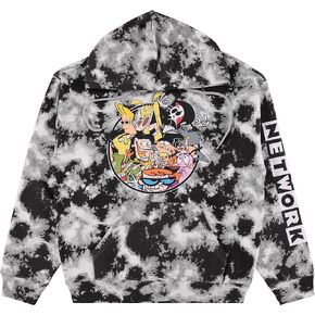 Cartoon Network Mens Hoodie Sweatshirt - Jonny Bravo and Dexter's Laboratory Hoodie - Classic Tie Dye Hoodie Sweatshirt