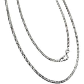 FashionJunkie4Life Extra Long Sterling Silver 2mm CURB Chain Link Necklace - 26", 28", 30", 32", 36", 38"