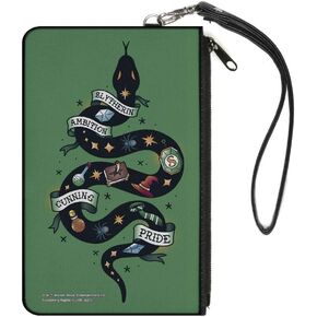 Buckle-Down Women's Canvas Coin Purse Harry Potter, 4.25" x 3.25"