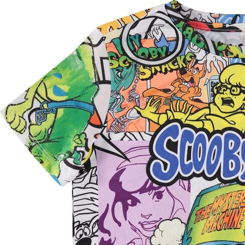 قميص سكوبي دو للأولاد، أشعث، تي شيرت فيلما - تي شيرت مطبوع بالكامل in Kuwait