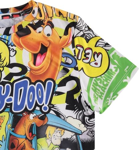 قميص سكوبي دو للأولاد، أشعث، تي شيرت فيلما - تي شيرت مطبوع بالكامل in Kuwait