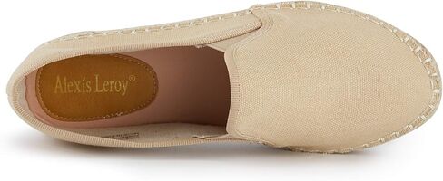 حذاء Alexis Leroy نسائي مغلق عند الأصابع ومطرز بالزهور وسهل الارتداء ومريح in Kuwait