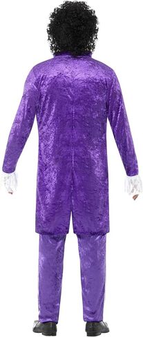 Smiffys Men's 80s Purple Musician Costume in Saudi Arabia