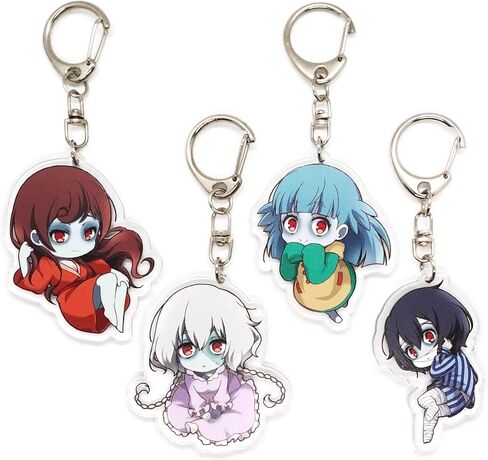 EBTY DREAMS Inc. - Set of 4 Zombie Land Saga Acrylic Keychain Yuugiri, Junko Konno, Lily Hoshikawa, Ai Mizuno in Saudi Arabia